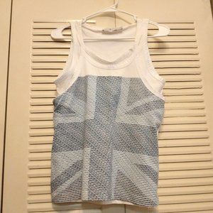 Adidas by Stella McCartney Layered Union Jack Tank